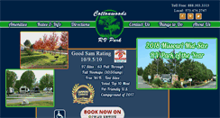 Desktop Screenshot of cottonwoodsrvpark.com